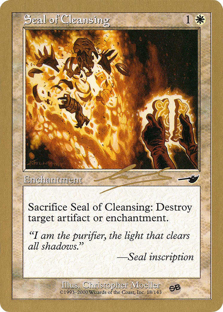 2000 Magic: The Gathering World Championship Decks 2000 Magic: The Gathering World Championship Decks #nl18sb trading card