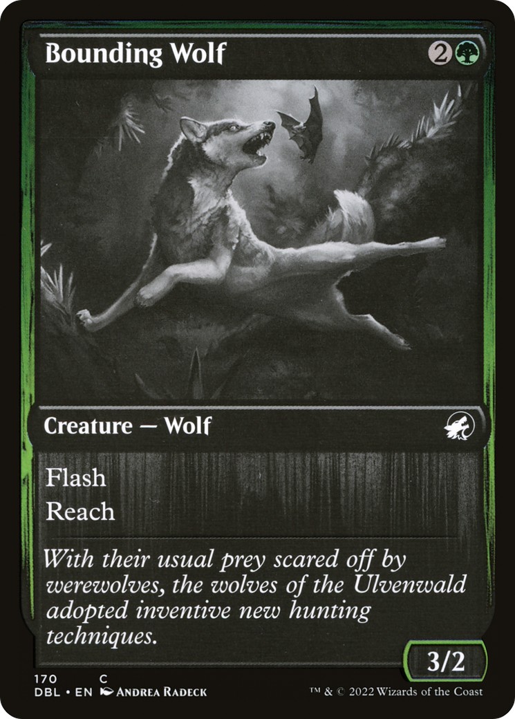 Bounding Wolf - Image 1