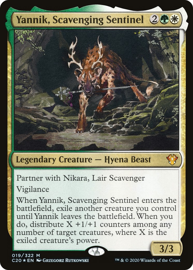 2020 Magic: The Gathering Commander 2020 Magic: The Gathering Commander #19 trading card