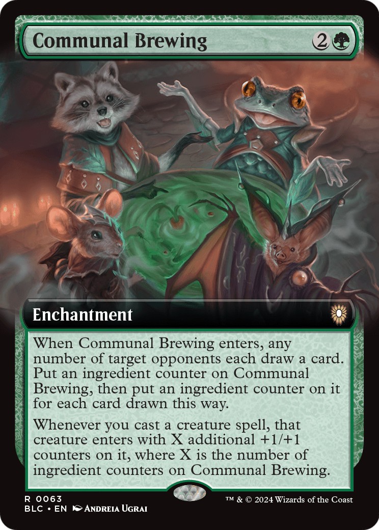 2024 Magic: The Gathering Bloomburrow 2024 Magic: The Gathering Bloomburrow #63 trading card