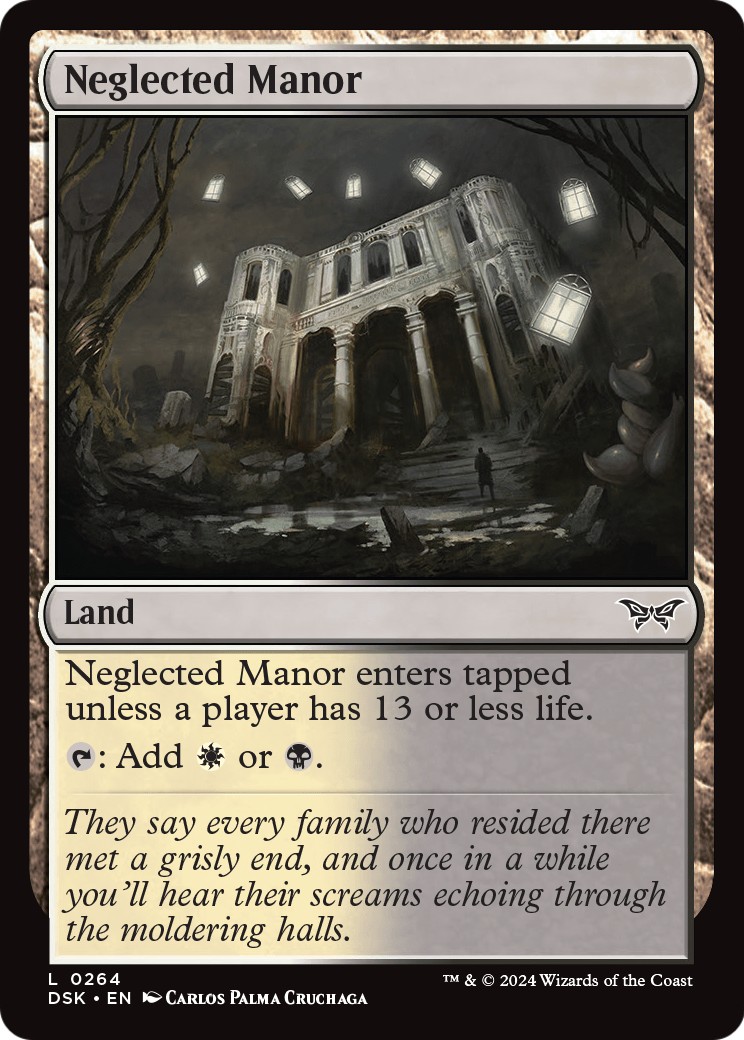 2024 Magic: The Gathering Duskmourn: House of Horror 2024 Magic: The Gathering Duskmourn: House of Horror #264 trading card