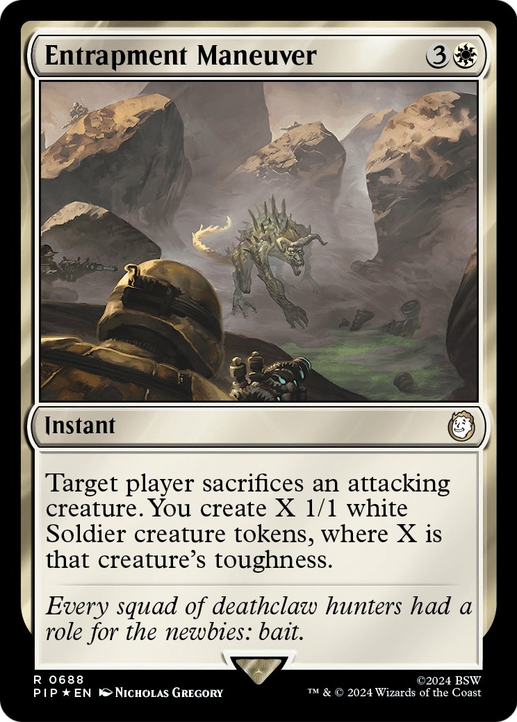 2024 Magic: The Gathering Fallout 2024 Magic: The Gathering Fallout #688 trading card