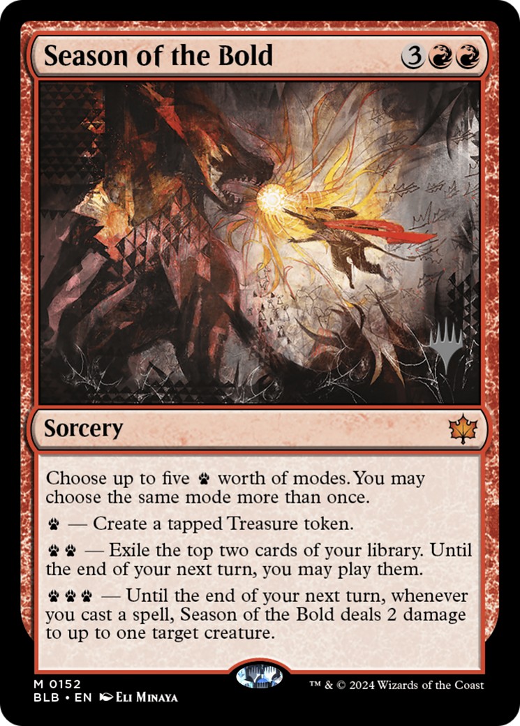 2024 Magic: The Gathering Bloomburrow Promos 2024 Magic: The Gathering Bloomburrow Promos #152p trading card
