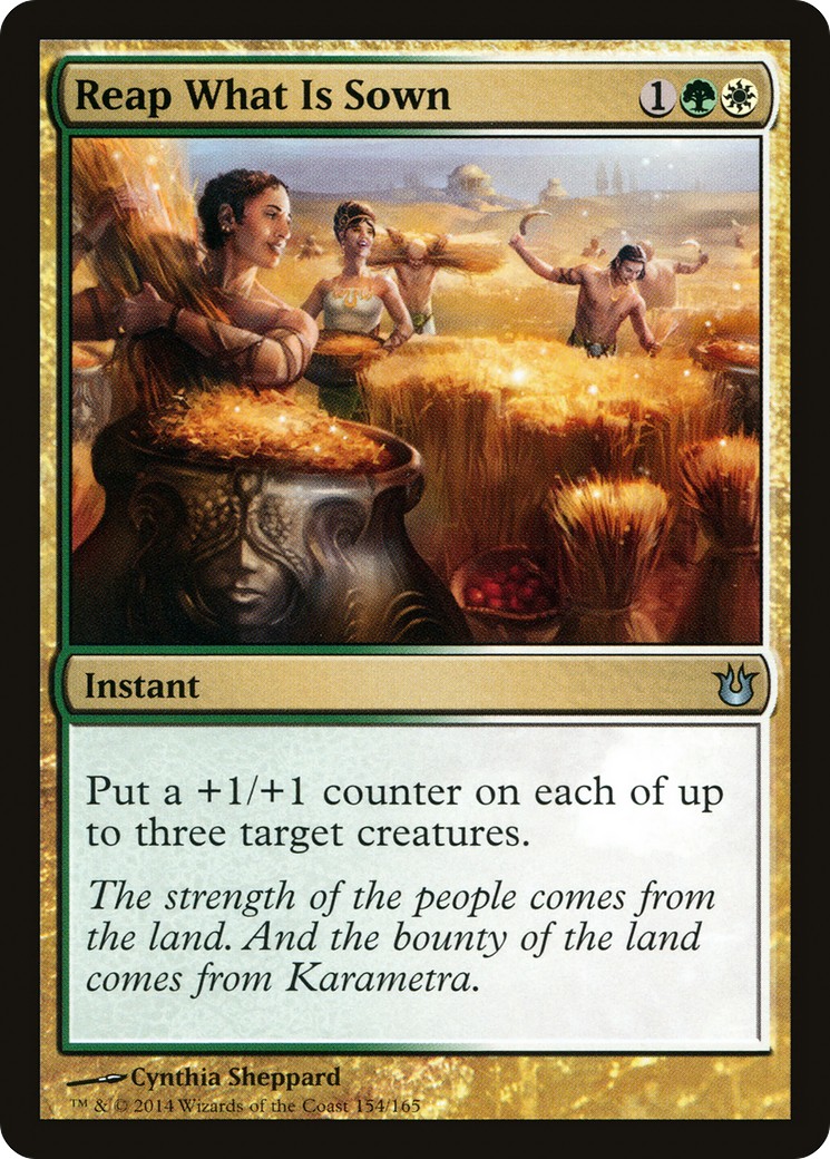 2014 Magic: The Gathering Born of the Gods 2014 Magic: The Gathering Born of the Gods #154 trading card