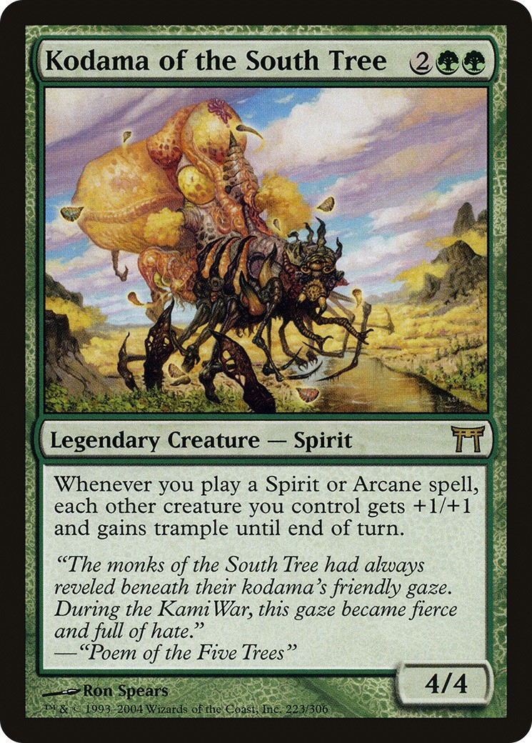 2004 Magic: The Gathering Champions of Kamigawa 2004 Magic: The Gathering Champions of Kamigawa #223 trading card