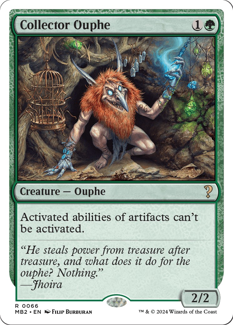 2024 Magic: The Gathering Mystery Booster 2 2024 Magic: The Gathering Mystery Booster 2 #66 trading card