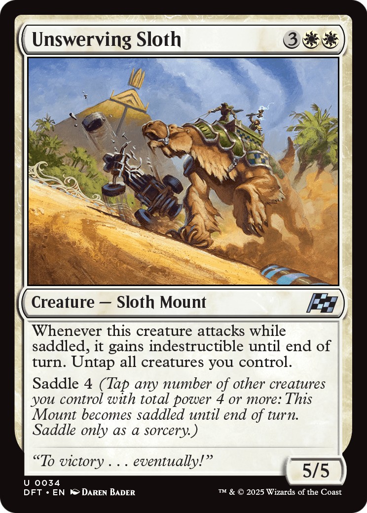 Unswerving Sloth - Image 1