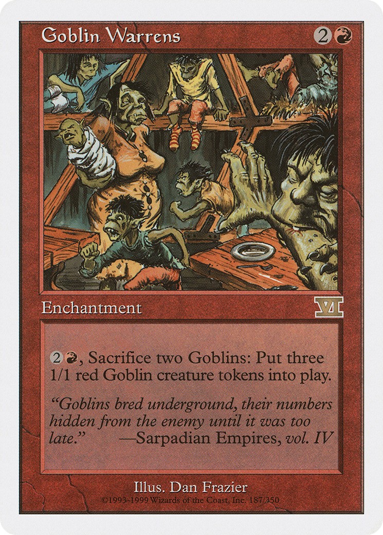 1999 Magic: The Gathering Classic Sixth Edition 1999 Magic: The Gathering Classic Sixth Edition #187 trading card