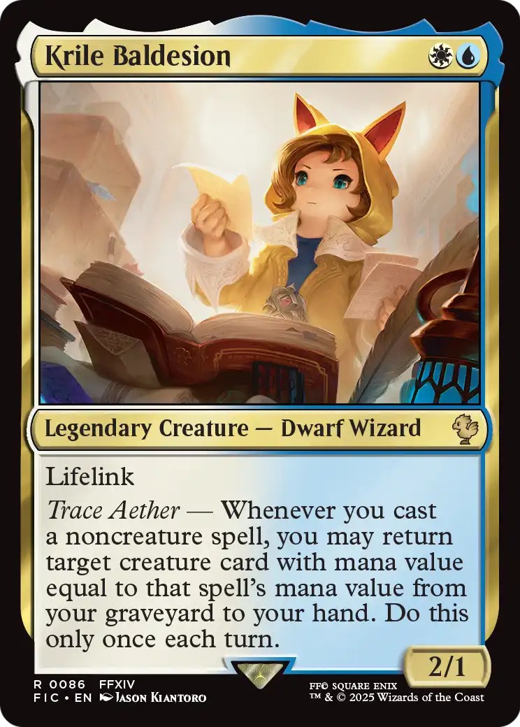2025 Magic: The Gathering Final Fantasy 2025 Magic: The Gathering Final Fantasy #86 trading card