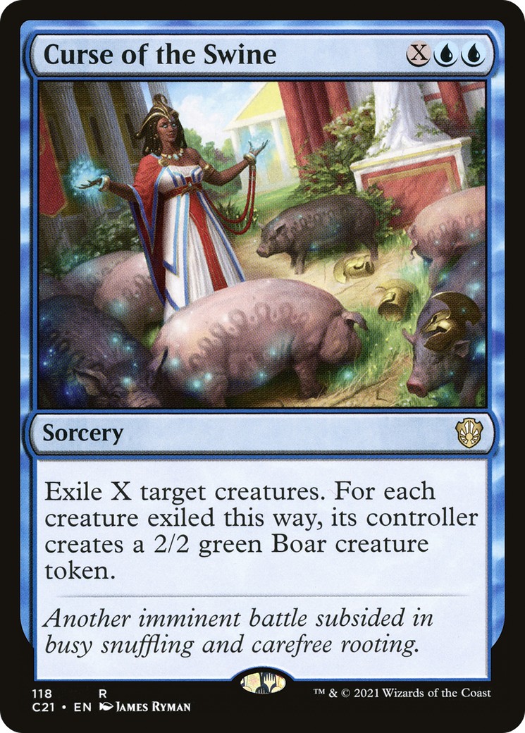 2021 Magic: The Gathering Commander 2021 Magic: The Gathering Commander #118 trading card