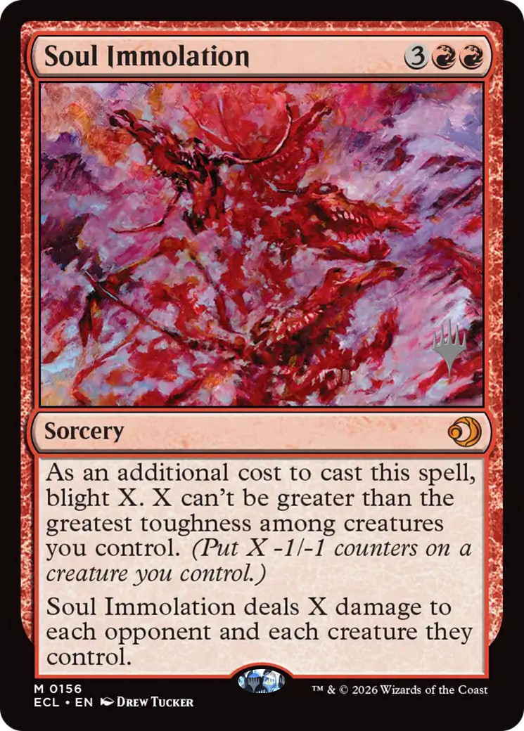 2026 Magic: The Gathering Lorwyn Eclipsed Promos 2026 Magic: The Gathering Lorwyn Eclipsed Promos #156p trading card