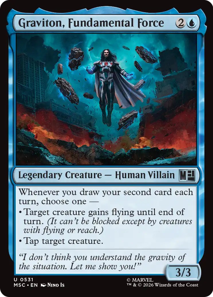 2026 Magic: The Gathering Marvel Super Heroes 2026 Magic: The Gathering Marvel Super Heroes #531 trading card