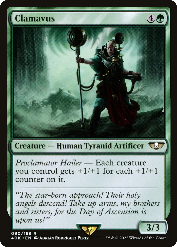 2022 Magic: The Gathering Warhammer 40,000 2022 Magic: The Gathering Warhammer 40,000 #90 trading card