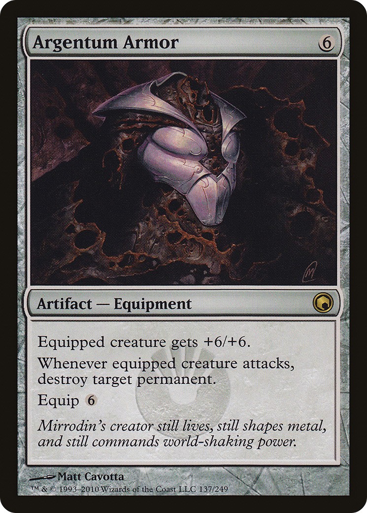 2010 Magic: The Gathering Scars of Mirrodin 2010 Magic: The Gathering Scars of Mirrodin #137 trading card