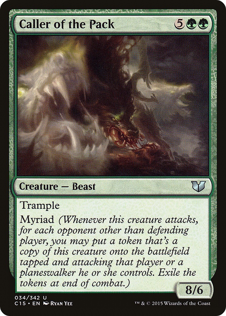 2015 Magic: The Gathering Commander 2015 Magic: The Gathering Commander #34 trading card