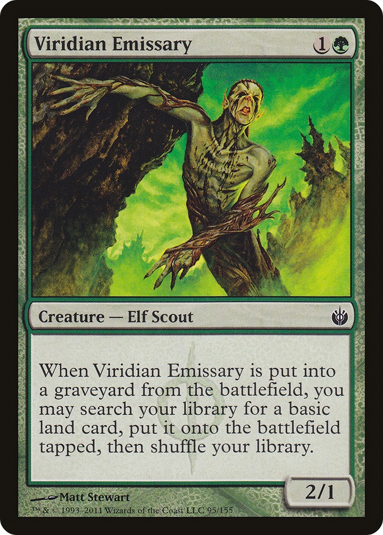 2011 Magic: The Gathering Mirrodin Besieged 2011 Magic: The Gathering Mirrodin Besieged #95 trading card