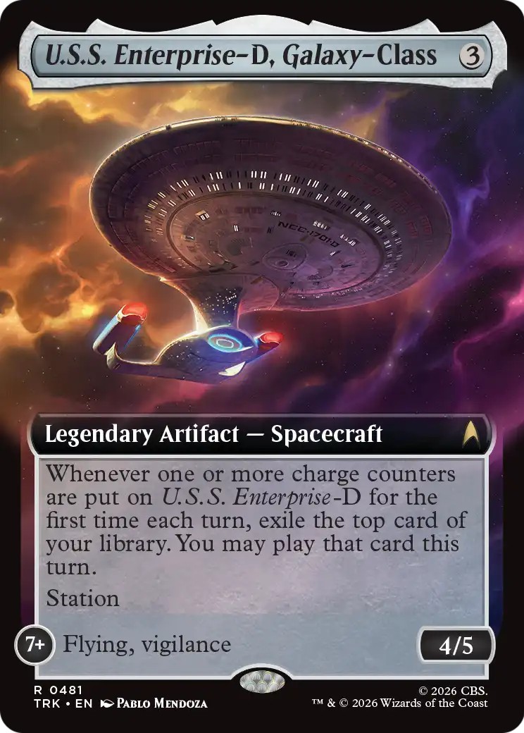 2026 Magic: The Gathering Star Trek 2026 Magic: The Gathering Star Trek #481 trading card