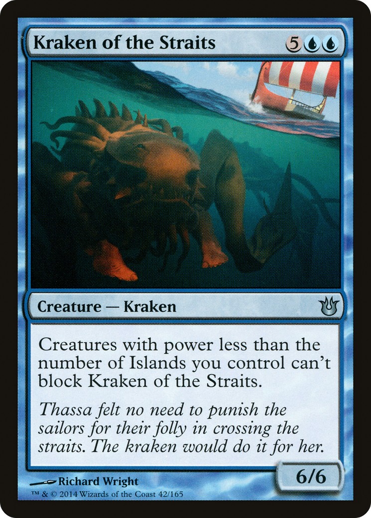 2014 Magic: The Gathering Born of the Gods 2014 Magic: The Gathering Born of the Gods #42 trading card