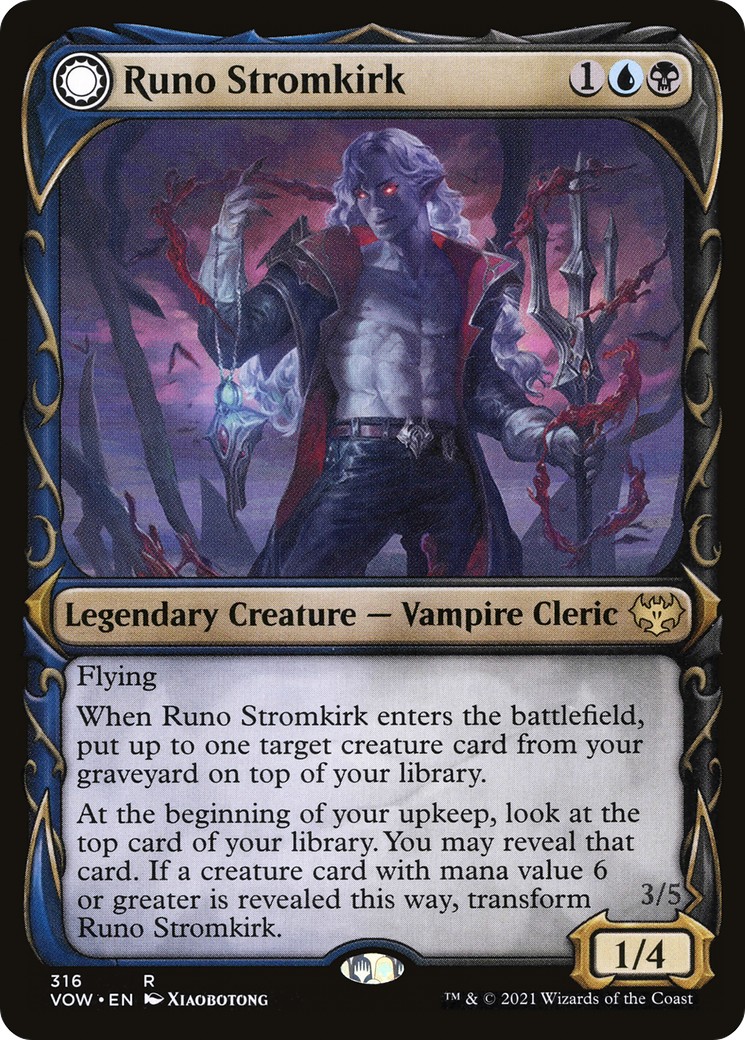 2021 Magic: The Gathering Innistrad: Crimson Vow 2021 Magic: The Gathering Innistrad: Crimson Vow #316 trading card