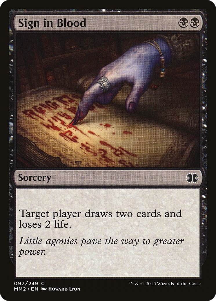 Sign in Blood - Image 1