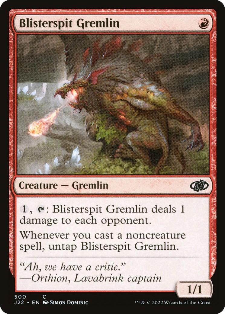 Blisterspit Gremlin - Image 1