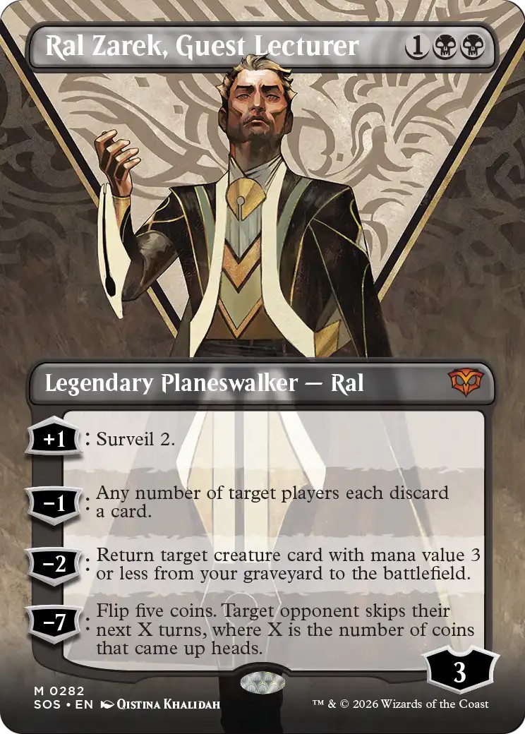2026 Magic: The Gathering Secrets of Strixhaven 2026 Magic: The Gathering Secrets of Strixhaven #282 trading card
