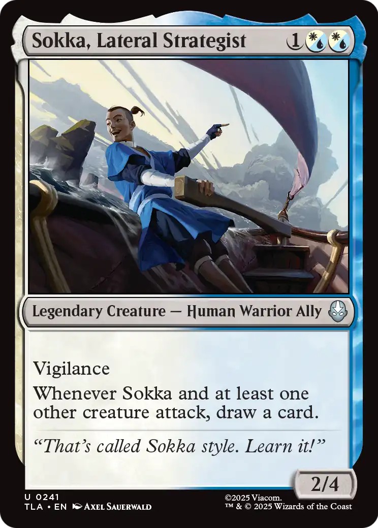 2025 Magic: The Gathering Avatar: The Last Airbender 2025 Magic: The Gathering Avatar: The Last Airbender #241 trading card