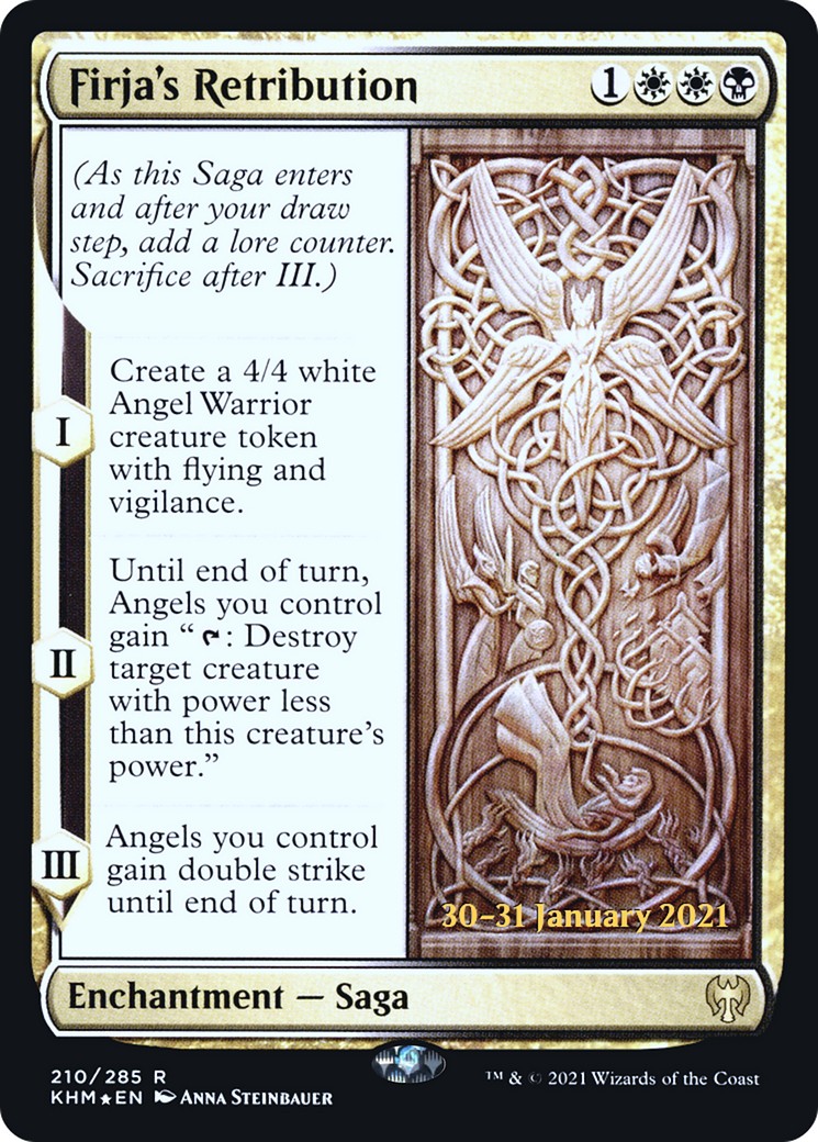 2021 Magic: The Gathering Kaldheim Promos 2021 Magic: The Gathering Kaldheim Promos #210s trading card