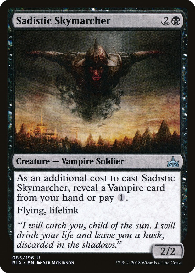 2018 Magic: The Gathering Rivals of Ixalan 2018 Magic: The Gathering Rivals of Ixalan #85 trading card