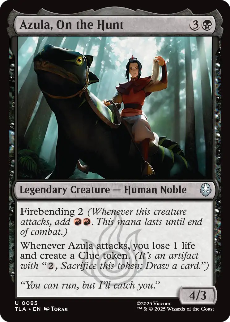 2025 Magic: The Gathering Avatar: The Last Airbender 2025 Magic: The Gathering Avatar: The Last Airbender #85 trading card