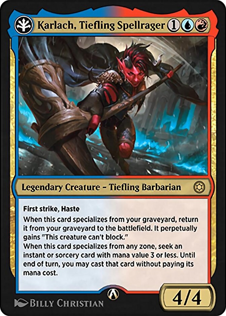 Karlach, Tiefling Spellrager - Image 1