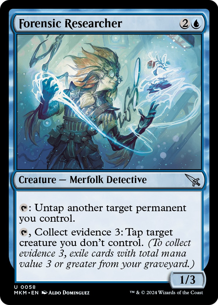 2024 Magic: The Gathering Murders at Karlov Manor 2024 Magic: The Gathering Murders at Karlov Manor #58 trading card