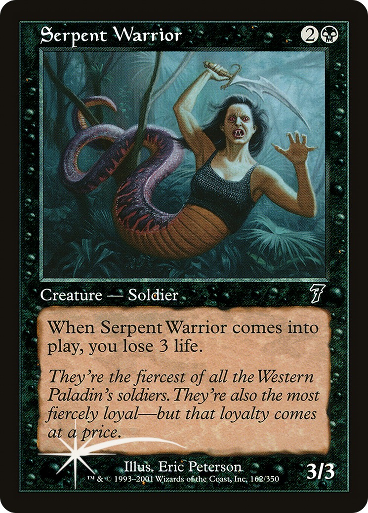 2001 Magic: The Gathering Seventh Edition 2001 Magic: The Gathering Seventh Edition #162★ trading card