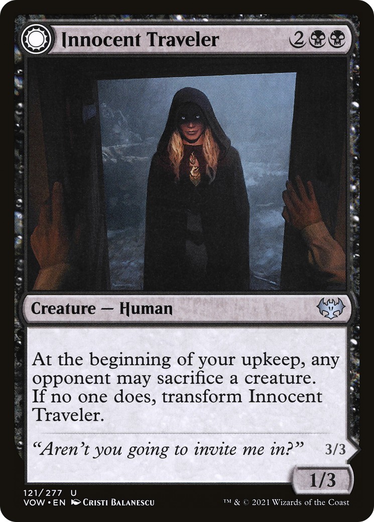 2021 Magic: The Gathering Innistrad: Crimson Vow 2021 Magic: The Gathering Innistrad: Crimson Vow #121 trading card