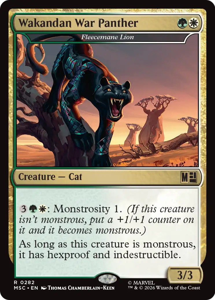 2026 Magic: The Gathering Marvel Super Heroes 2026 Magic: The Gathering Marvel Super Heroes #282 trading card