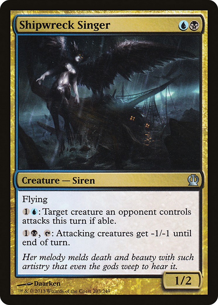 2013 Magic: The Gathering Theros 2013 Magic: The Gathering Theros #203 trading card