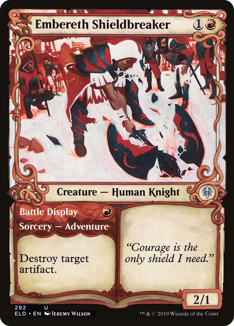 2019 Magic: The Gathering Throne of Eldraine 2019 Magic: The Gathering Throne of Eldraine #292 trading card