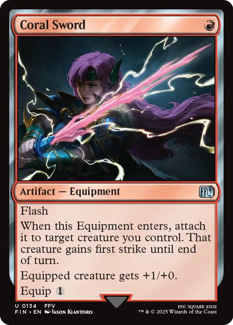 2025 Magic: The Gathering Final Fantasy 2025 Magic: The Gathering Final Fantasy #134 trading card