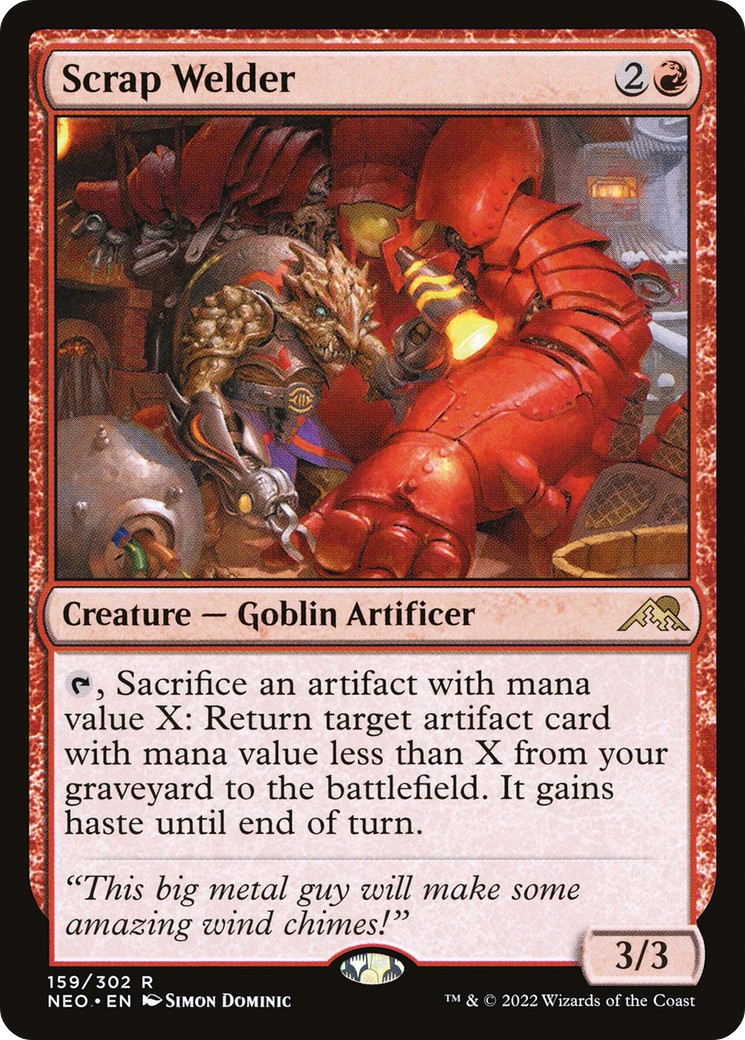 2022 Magic: The Gathering Kamigawa: Neon Dynasty 2022 Magic: The Gathering Kamigawa: Neon Dynasty #159 trading card