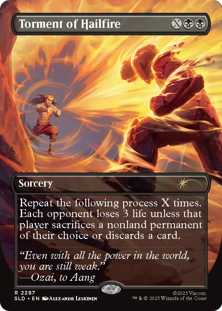 2025 Magic: The Gathering Secret Lair Drop 2025 Magic: The Gathering Secret Lair Drop #2287 trading card