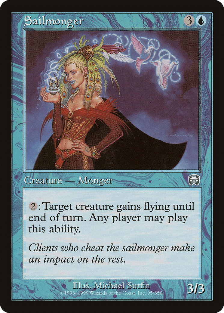 1999 Magic: The Gathering Mercadian Masques 1999 Magic: The Gathering Mercadian Masques #95 trading card