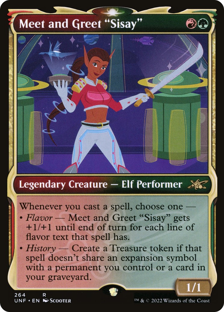 2022 Magic: The Gathering Unfinity 2022 Magic: The Gathering Unfinity #264 trading card