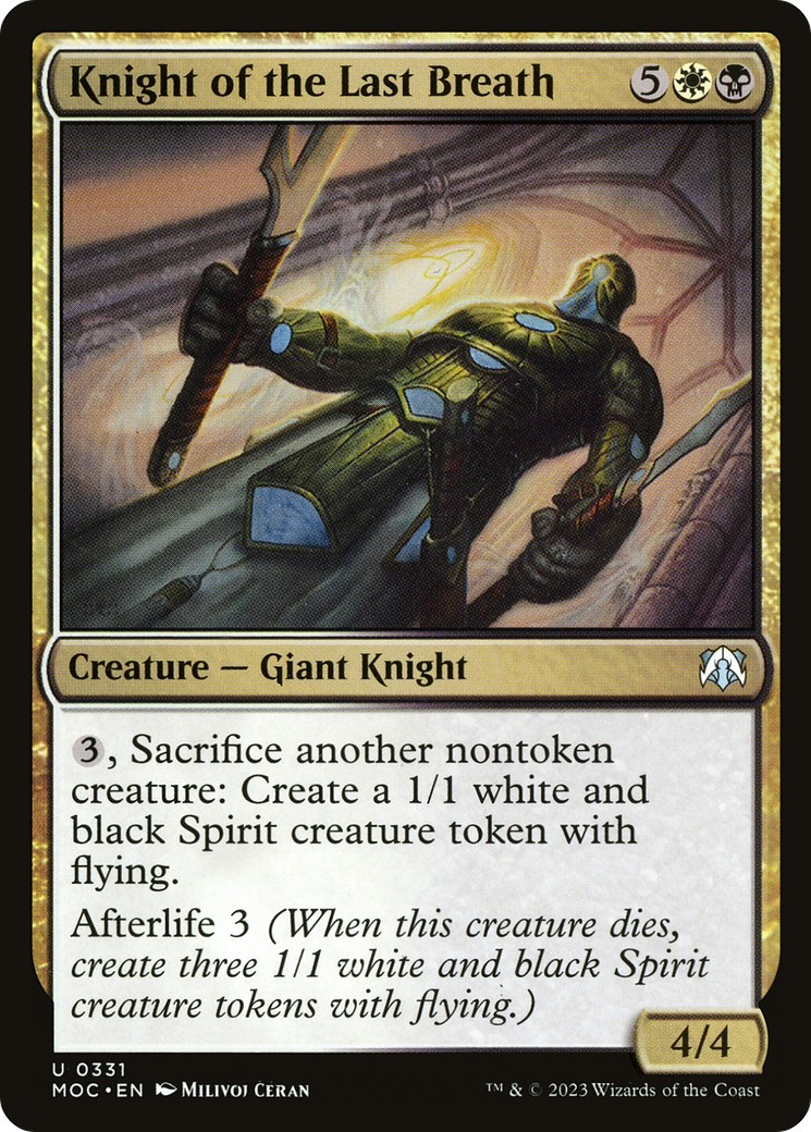 2023 Magic: The Gathering March of the Machine 2023 Magic: The Gathering March of the Machine #331 trading card
