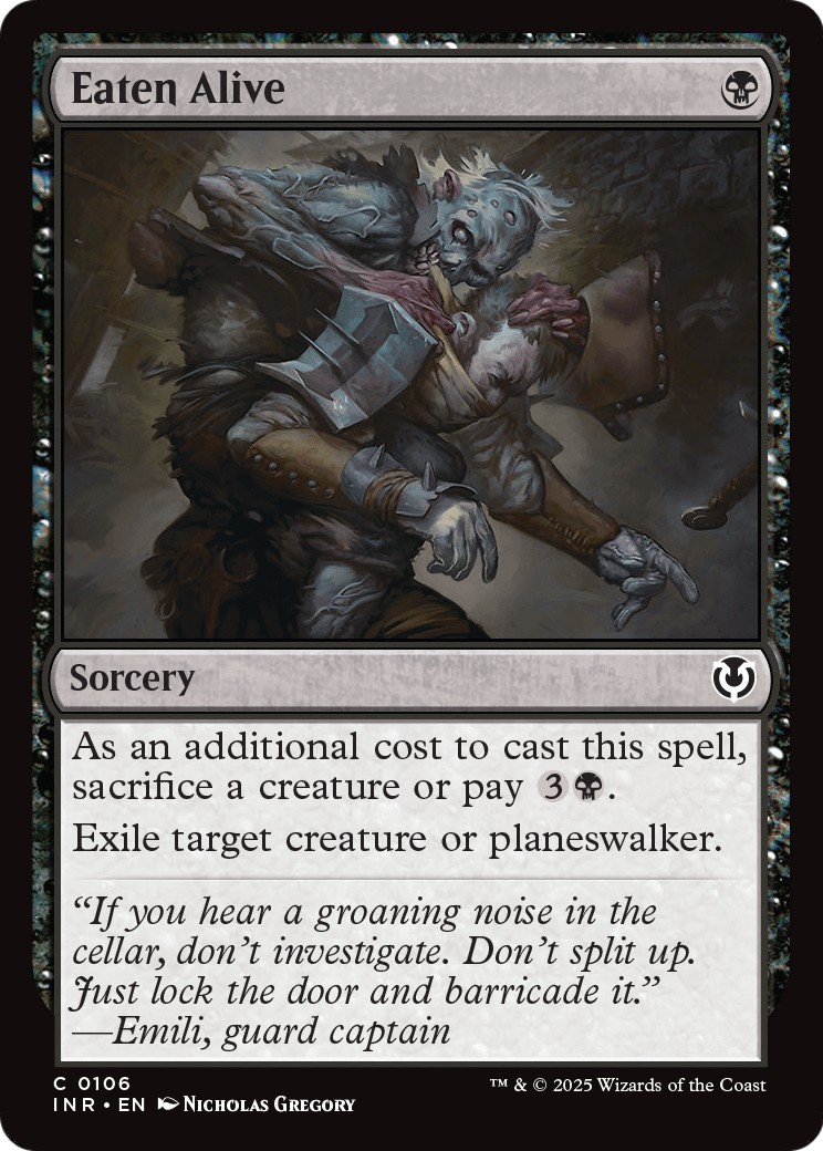 2025 Magic: The Gathering Innistrad Remastered 2025 Magic: The Gathering Innistrad Remastered #106 trading card
