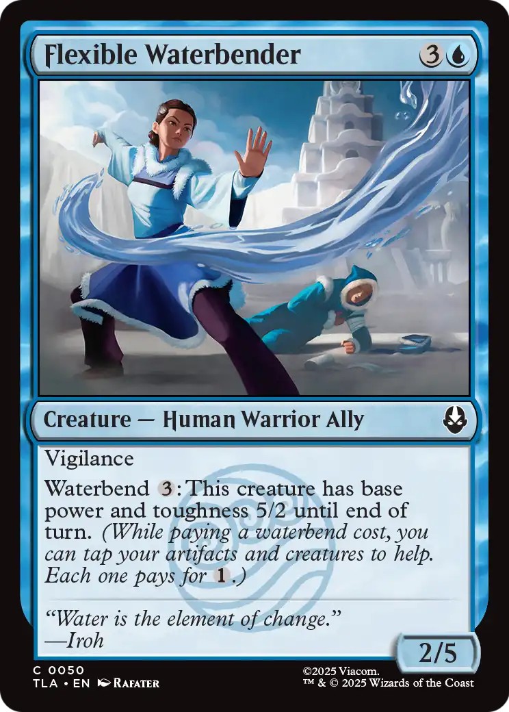 2025 Magic: The Gathering Avatar: The Last Airbender 2025 Magic: The Gathering Avatar: The Last Airbender #50 trading card