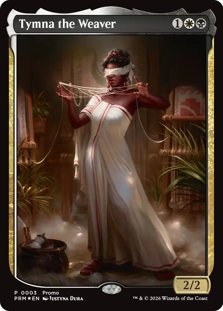 2026 Magic: The Gathering MagicFest 2026 Tymna the Weaver #16 trading card