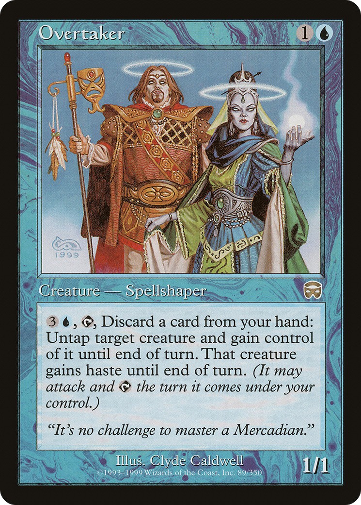 1999 Magic: The Gathering Mercadian Masques 1999 Magic: The Gathering Mercadian Masques #89 trading card