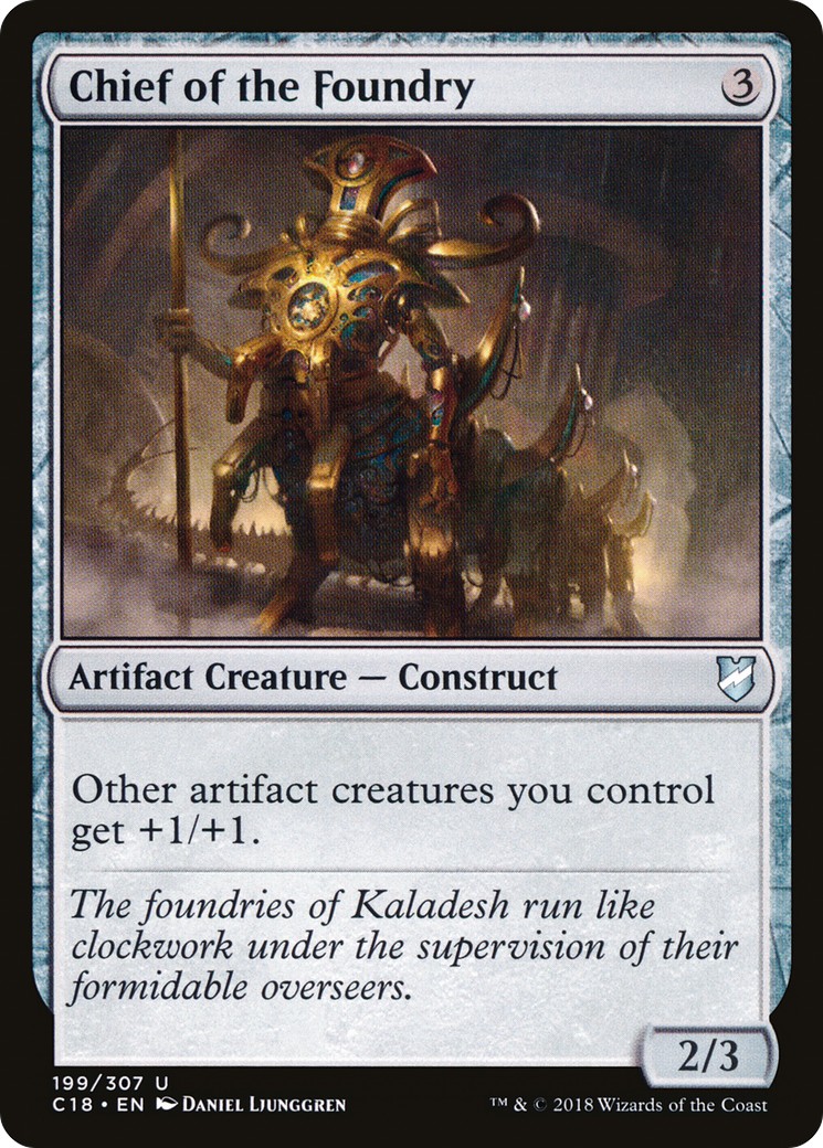 2018 Magic: The Gathering Commander 2018 Magic: The Gathering Commander #199 trading card