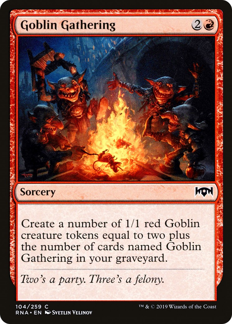 2019 Magic: The Gathering Ravnica Allegiance 2019 Magic: The Gathering Ravnica Allegiance #104 trading card