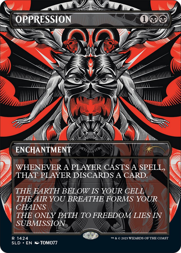 2023 Magic: The Gathering Secret Lair Drop 2023 Magic: The Gathering Secret Lair Drop #1424 trading card